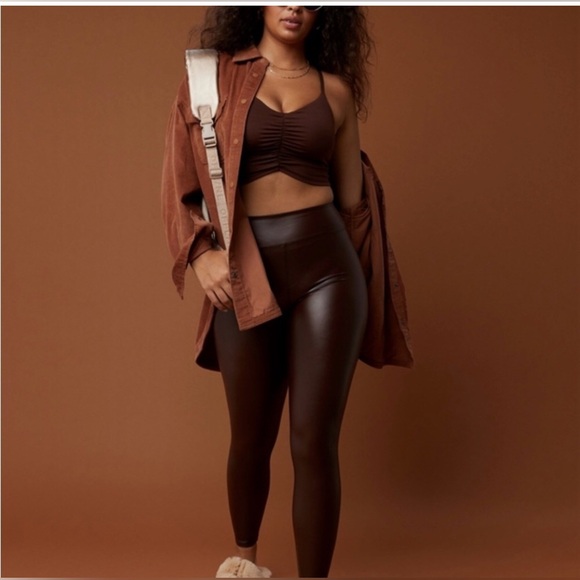 aerie Pants - OFFLINE By Aerie Real Luxe Faux Leather Legging SzM